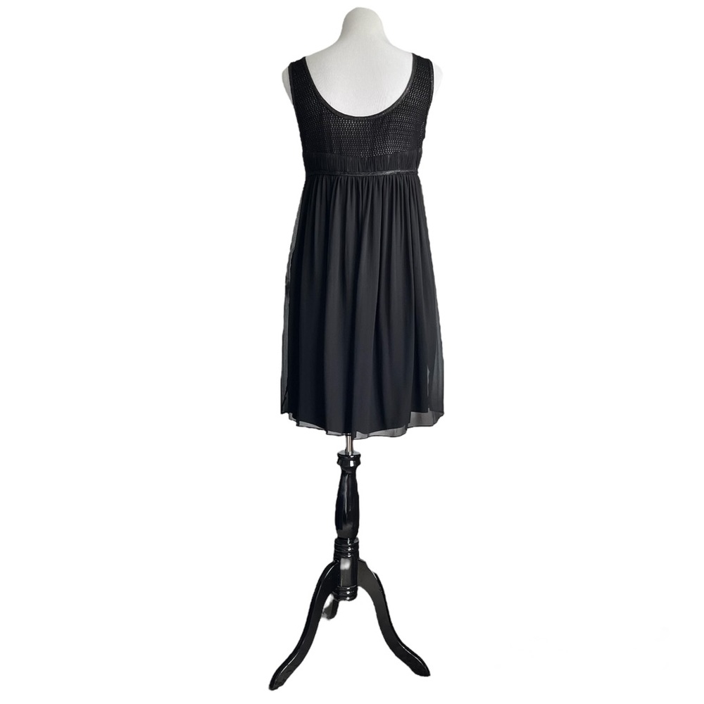 Cynthia Steffe Silk Black Sleeveless Dress Women’s Large - Picture 4 of 8